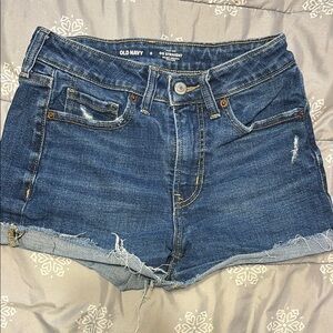 Old Navy Dark Blue Jean Shorts